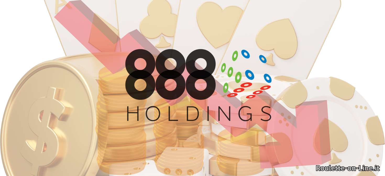888 Holdings in difficoltà dopo la pubblicazione dei dati di bilancio di fine anno: i ricavi in calo in tutti i settori chiave provocano un crollo delle azioni del 14%