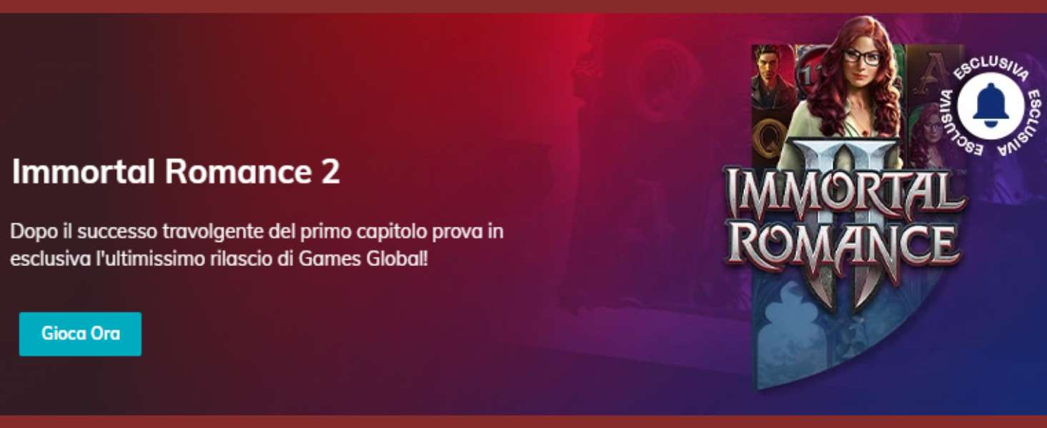 StarCasino Aggiorna il suo Offerta di Benvenuto con l’Accesso Esclusivo a Immortal Romance II