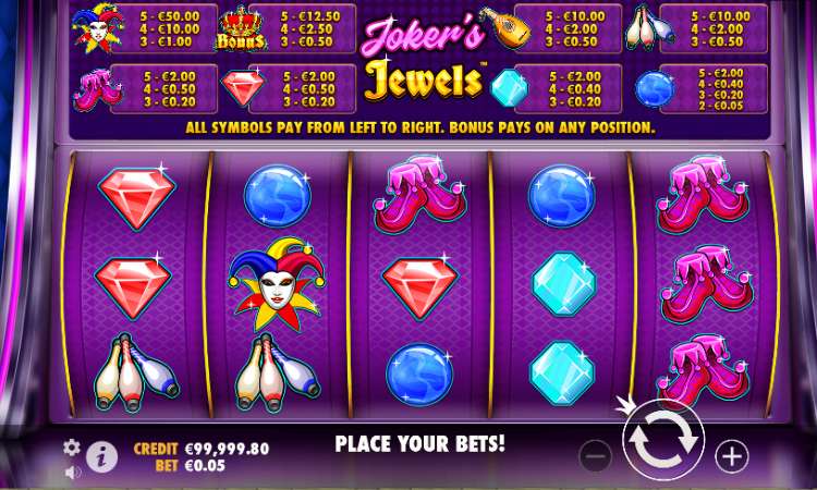 Joker’s Jewels Wild in Esclusiva su Snai Casinò