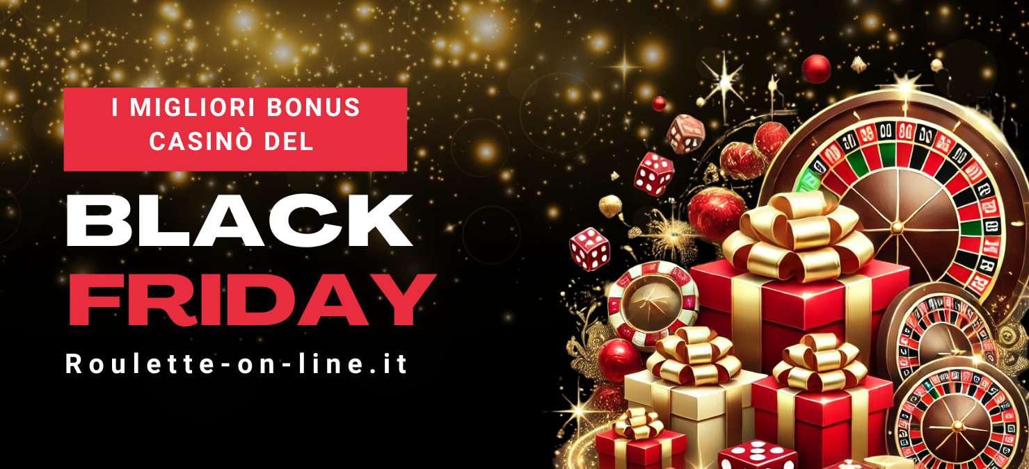 I migliori bonus dei casinò online per il Black Friday