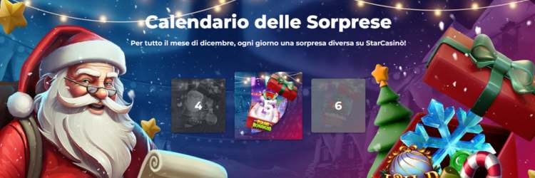 La Promozione “Calendario delle Sorprese” di StarCasinò: Un Nuovo Bonus Ogni Giorno